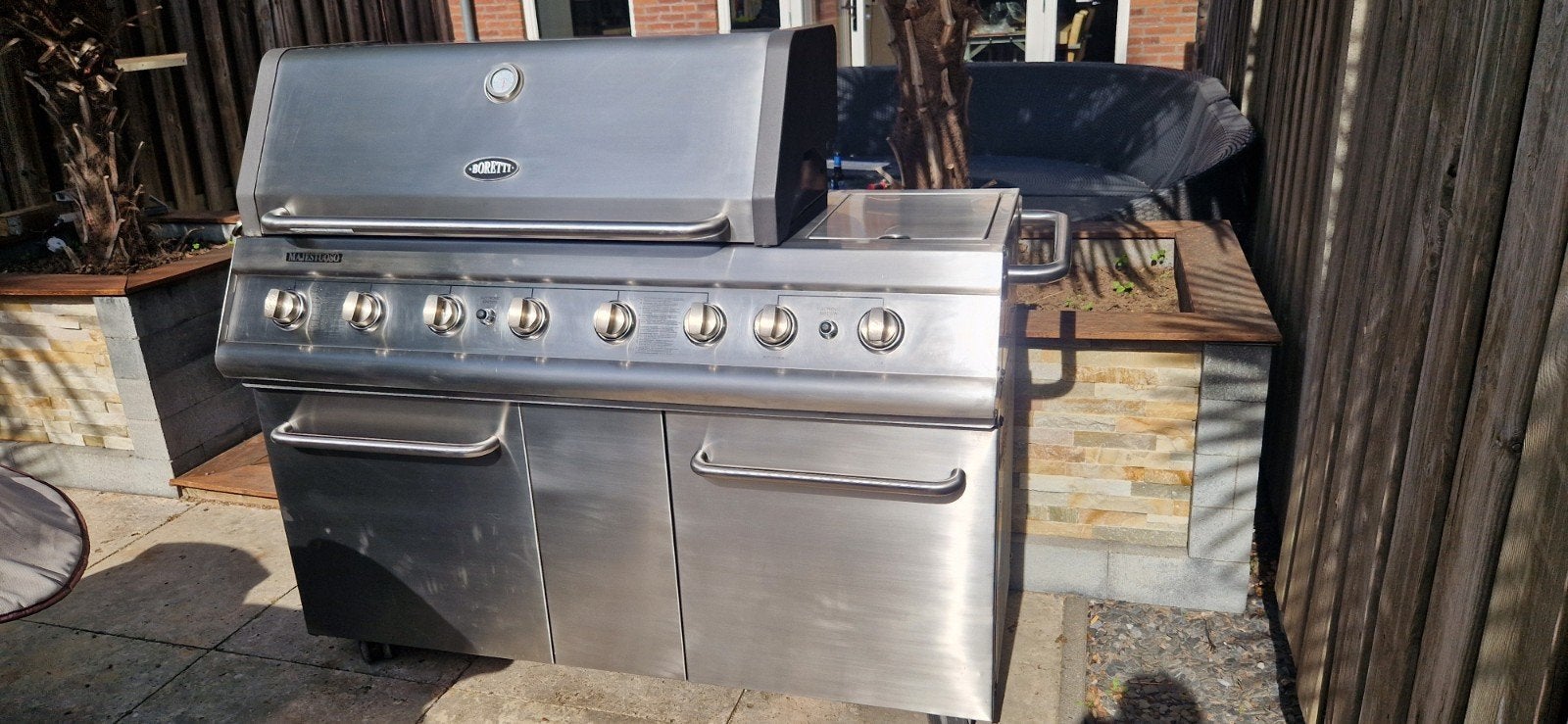 boretti majestuoso buitenkeuken / bbq, Tuin en Terras, Ophalen, Gas