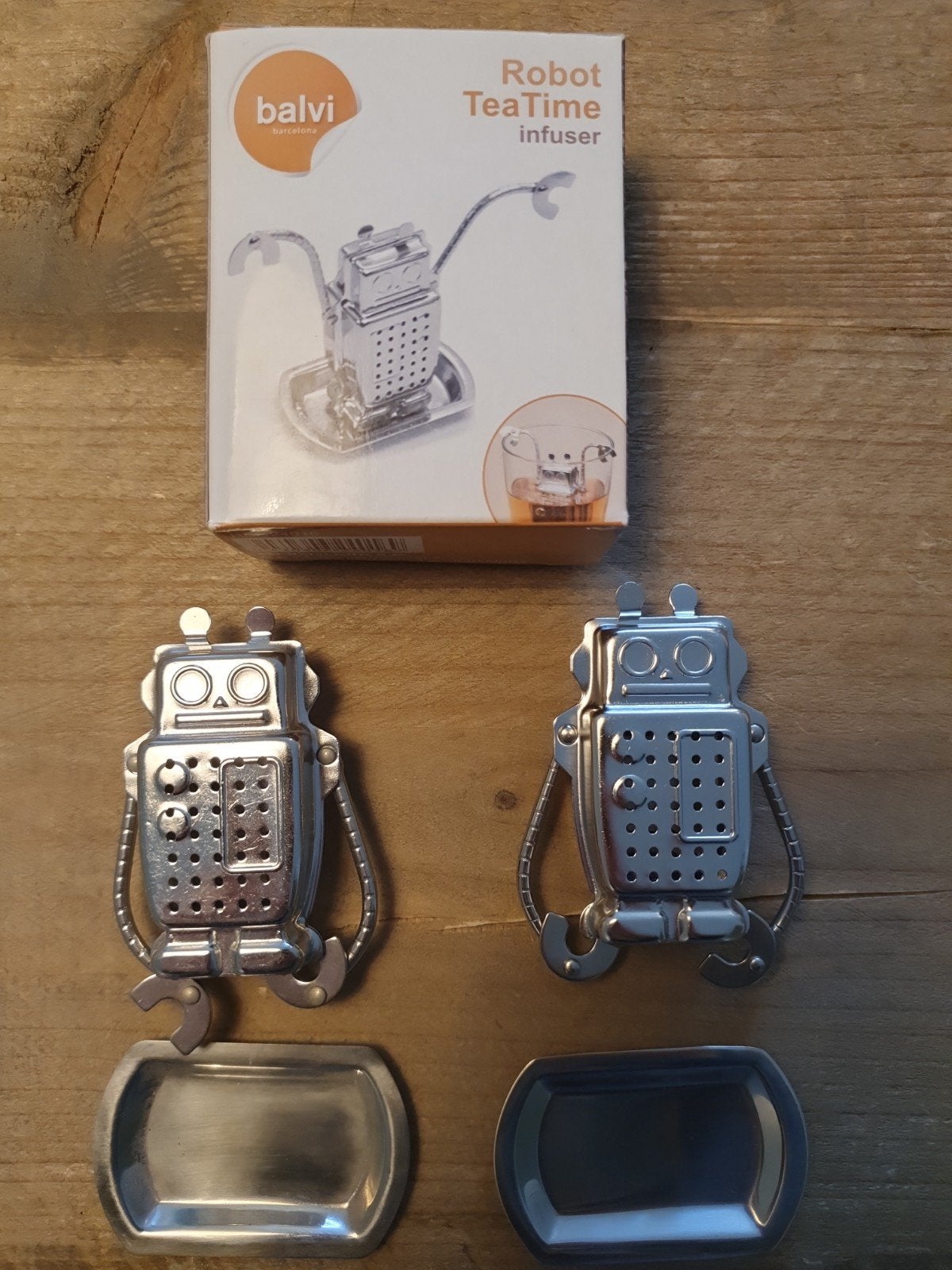 Robot theezeef: 2 stuks, Ophalen of Verzenden, Theezakje(s)