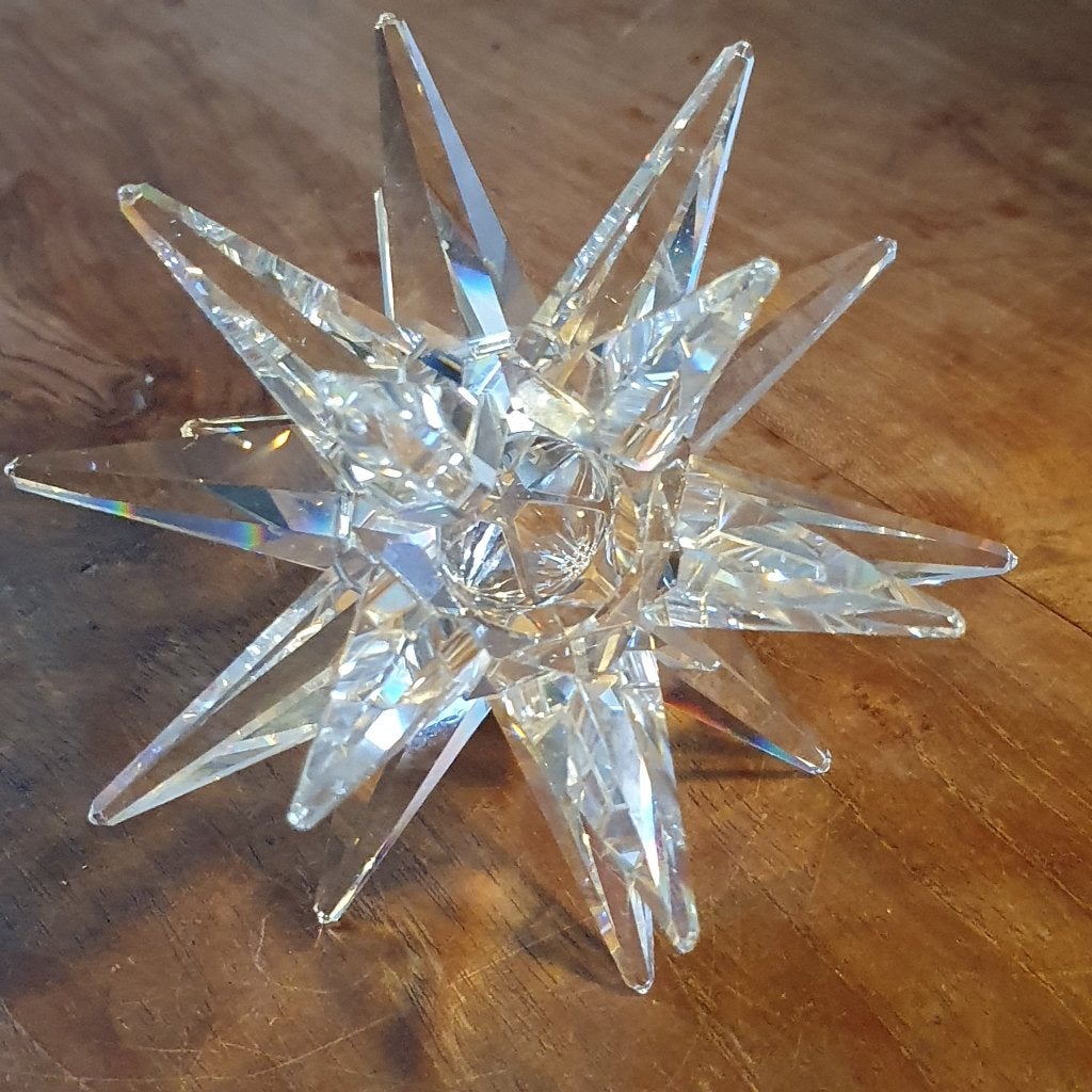 Swarovski kandelaar ster groot, Verzamelen, Swarovski, Ophalen, Zo goed als nieuw, Figuurtje
