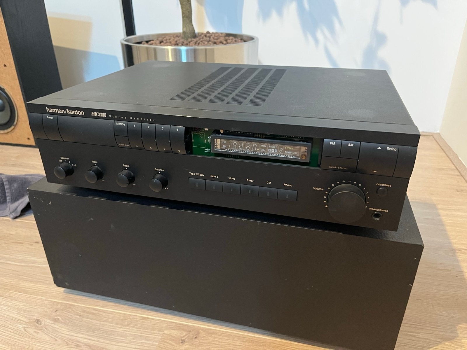 Harman/Kardon HK3300 Stereo Receiver, Audio, Tv en Foto, Versterkers en Receivers, Gebruikt, 60 tot 120 watt, Stereo, Ophalen