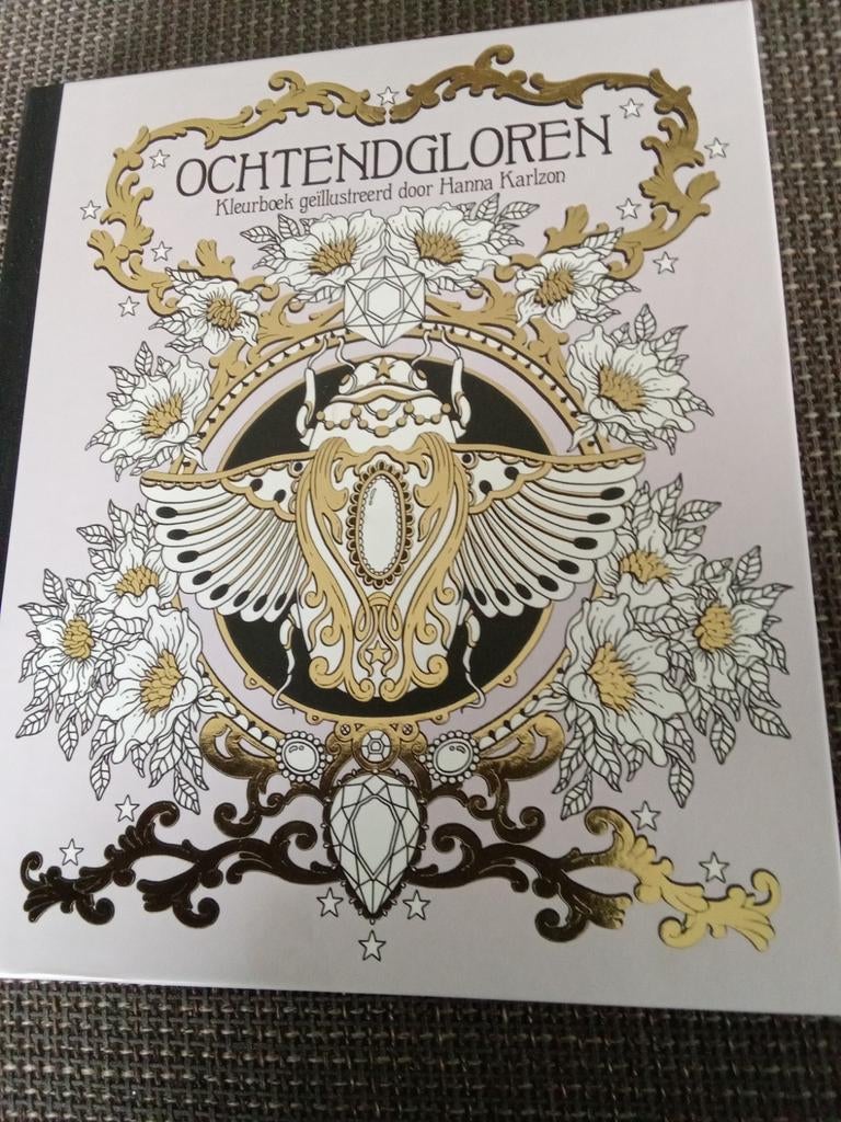 Ochtendgloren Kleurboek Hanna Karlzo  nieuw, Fantasie, Meerkleurig, Ophalen of Verzenden, Zo goed als nieuw