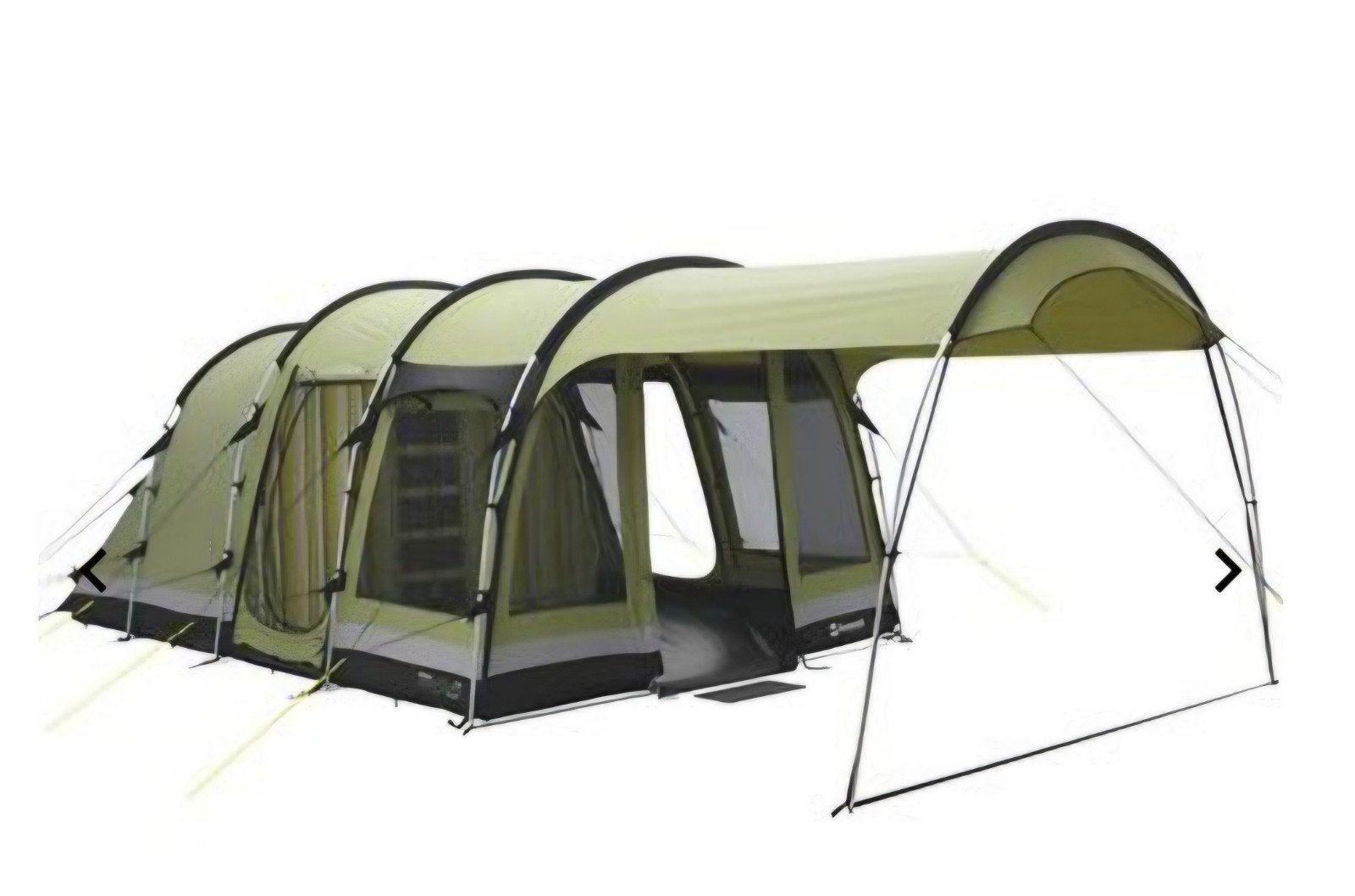 Stevige Outwell Bear Lake 4‑persoons tent met vaste kuipgron, Ophalen