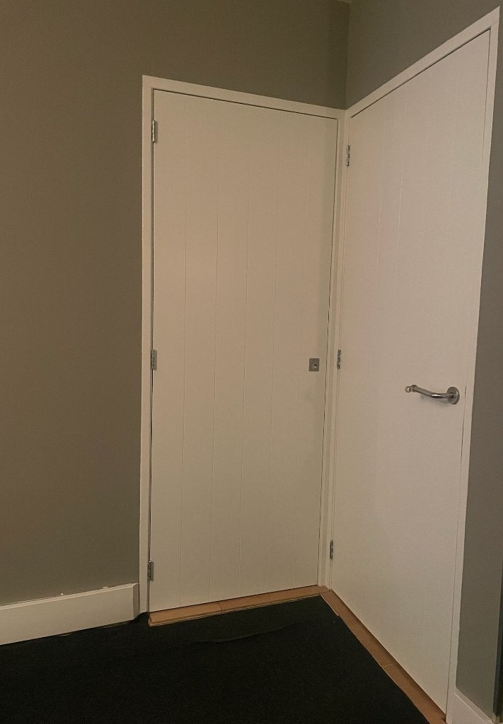 2x binnendeur met freeslijn, Ophalen, Gebruikt, 80 tot 100 cm, Binnendeur