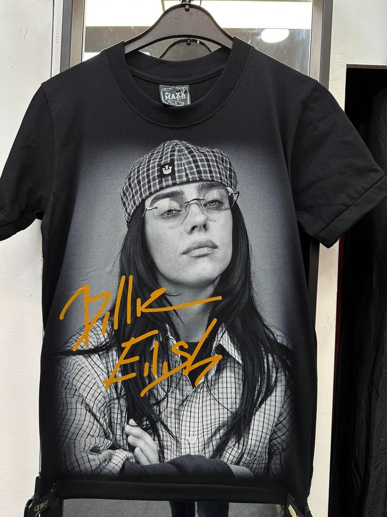 Billie eilish t-shirt size small, Zwart, Nieuw, Ophalen of Verzenden, Korte mouw