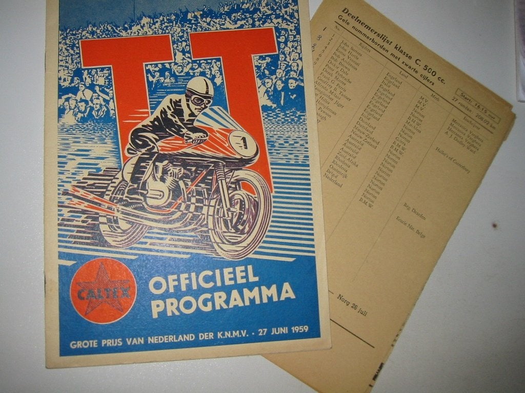 tt assen, Verzamelen, Ophalen of Verzenden, Gebruikt, Motoren