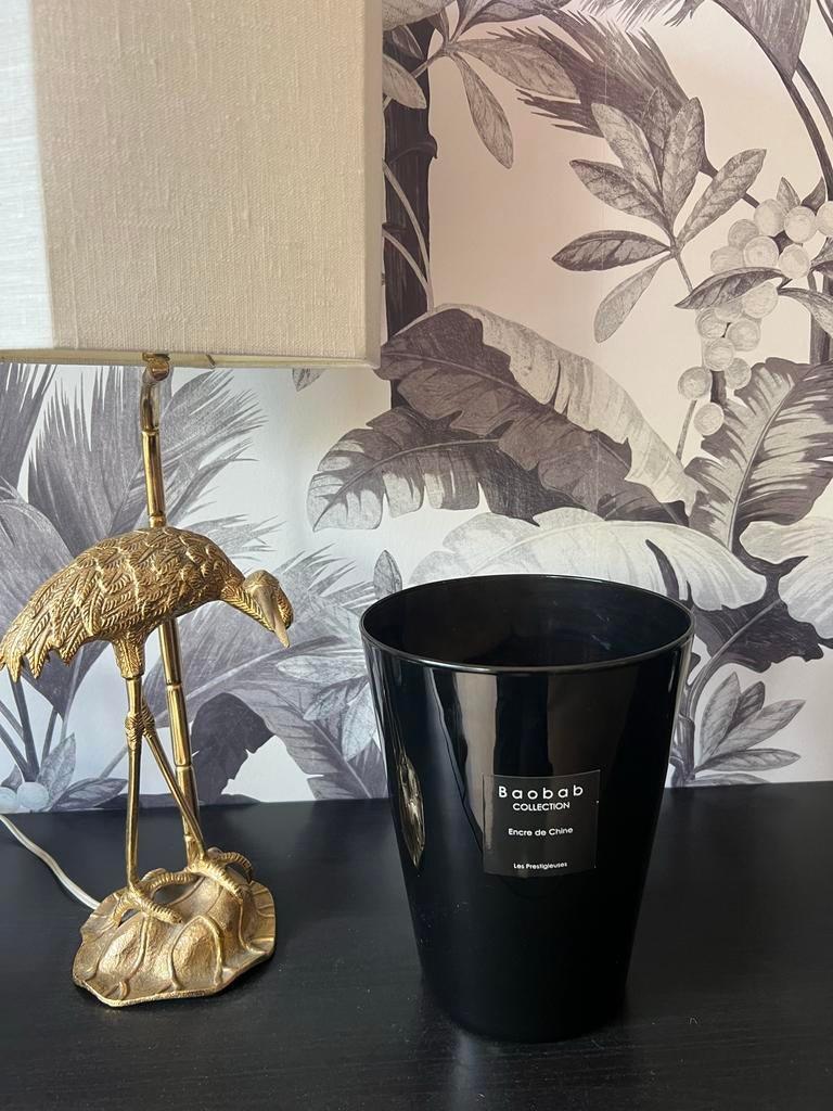 Baobab Collection Encre de Chine Kaars - Zwart, Ophalen, Zwart, Overige materialen, Zo goed als nieuw