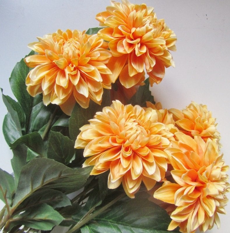 OPRUIMING - DAHLIA - KUNST - PERZIK - VAN 4,50 NU 2,50, Ophalen of Verzenden, Nieuw