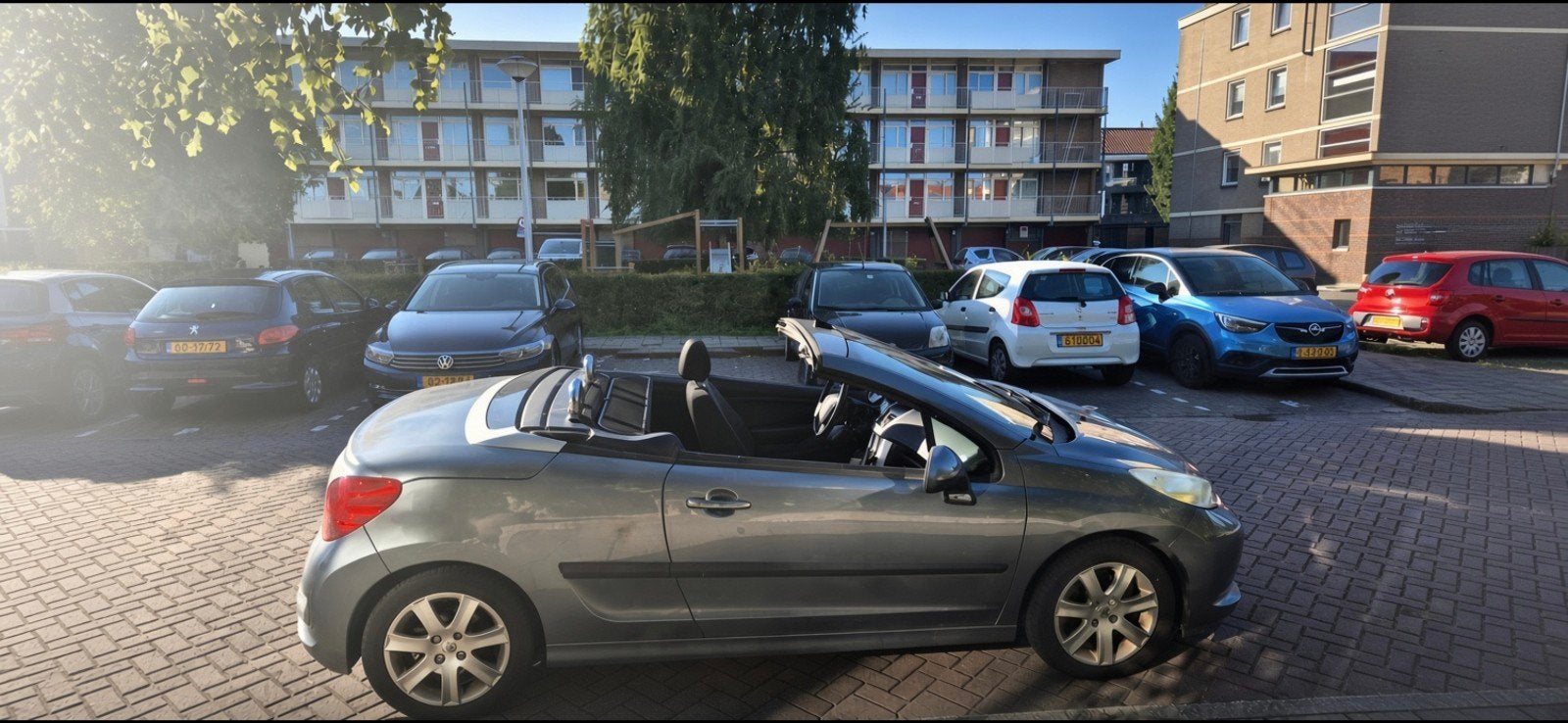 Peugeot 207 1.6 16V CC 88KW 2007 Grijs, Ophalen