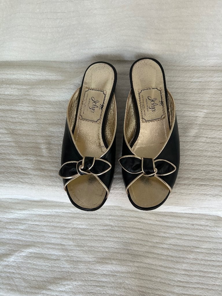 Damesschoenen maat 38 instappers van Jolanda Parijs, Schoenen met lage hakken, Zwart, Ophalen of Verzenden, Zo goed als nieuw