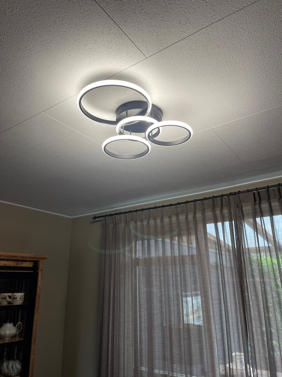 Design led plafondlamp. NIEUW, Huis en Inrichting, Ophalen, Zo goed als nieuw