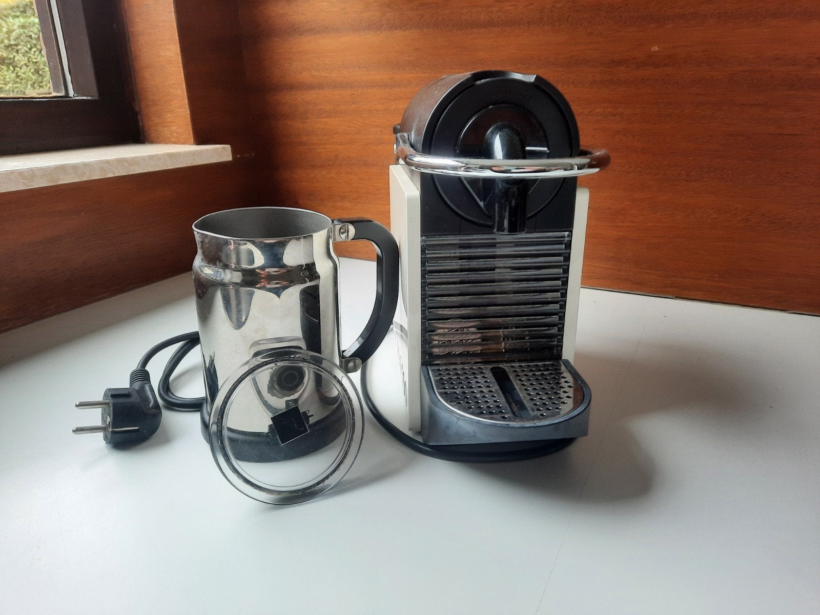 Magimix Nespresso Inissia met melkopschuimer, Ophalen, Gebruikt, Espresso apparaat