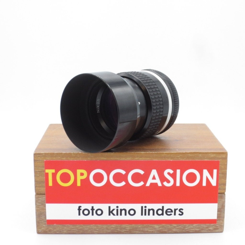 OCCASION: Nikon Nikkor 85mm F2 (F-mount), Handmatige focus, Gebruikt, 85 mm, Nikon
