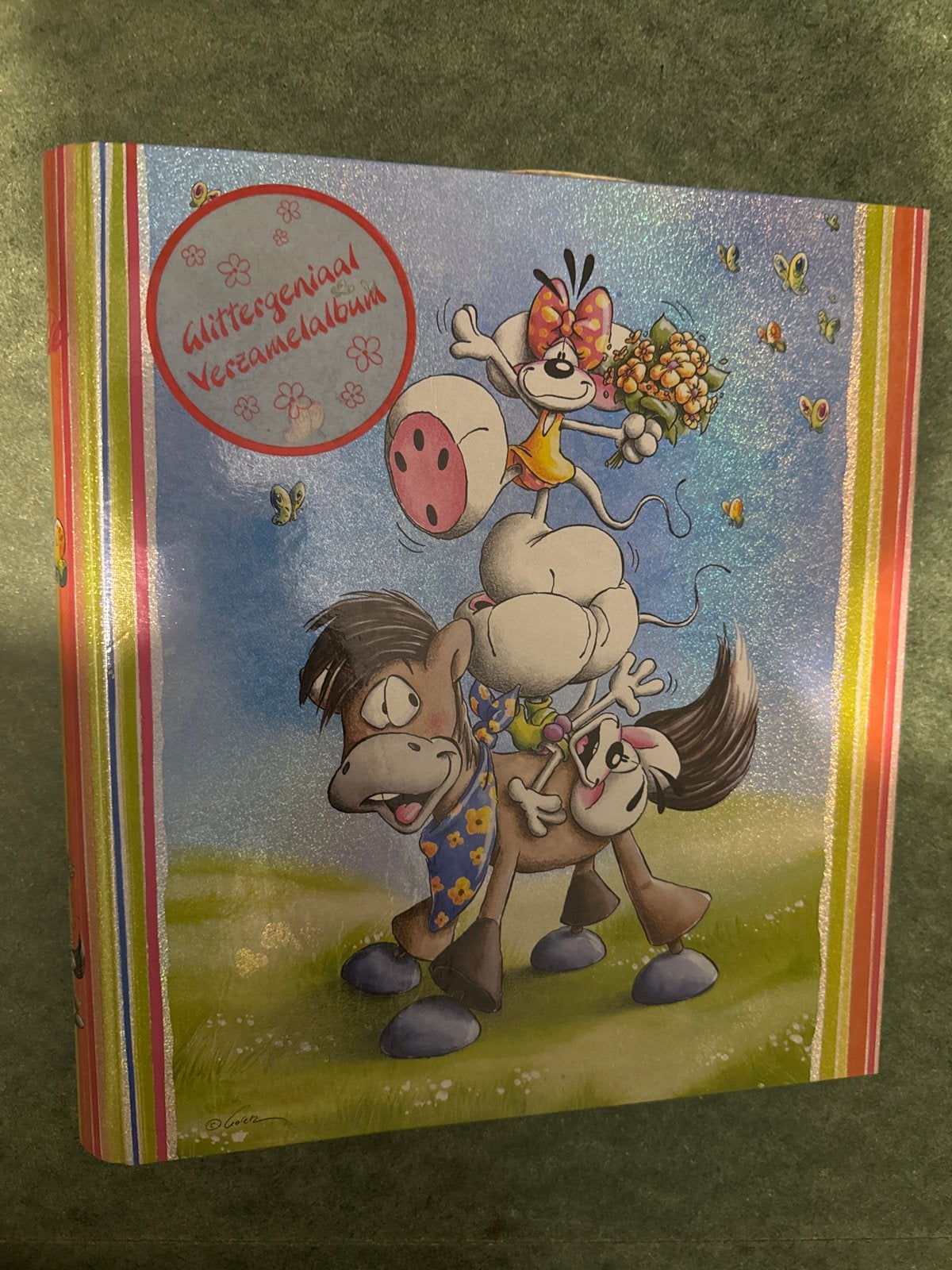 Diddl Verzamelalbum met inhoud, Verzamelen, Diddl, Ophalen, Verschillende figuren, Zo goed als nieuw, Papier, Kaart of Schrift