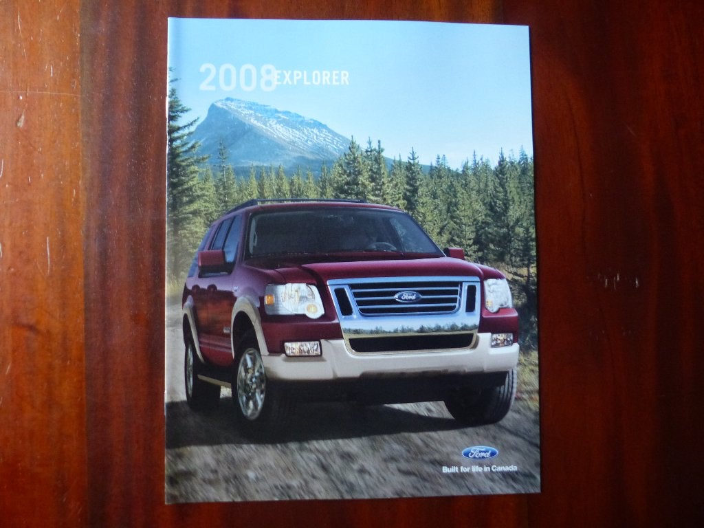 Ford USA 2008 Explorer brochure, Verzenden, Zo goed als nieuw, Ford