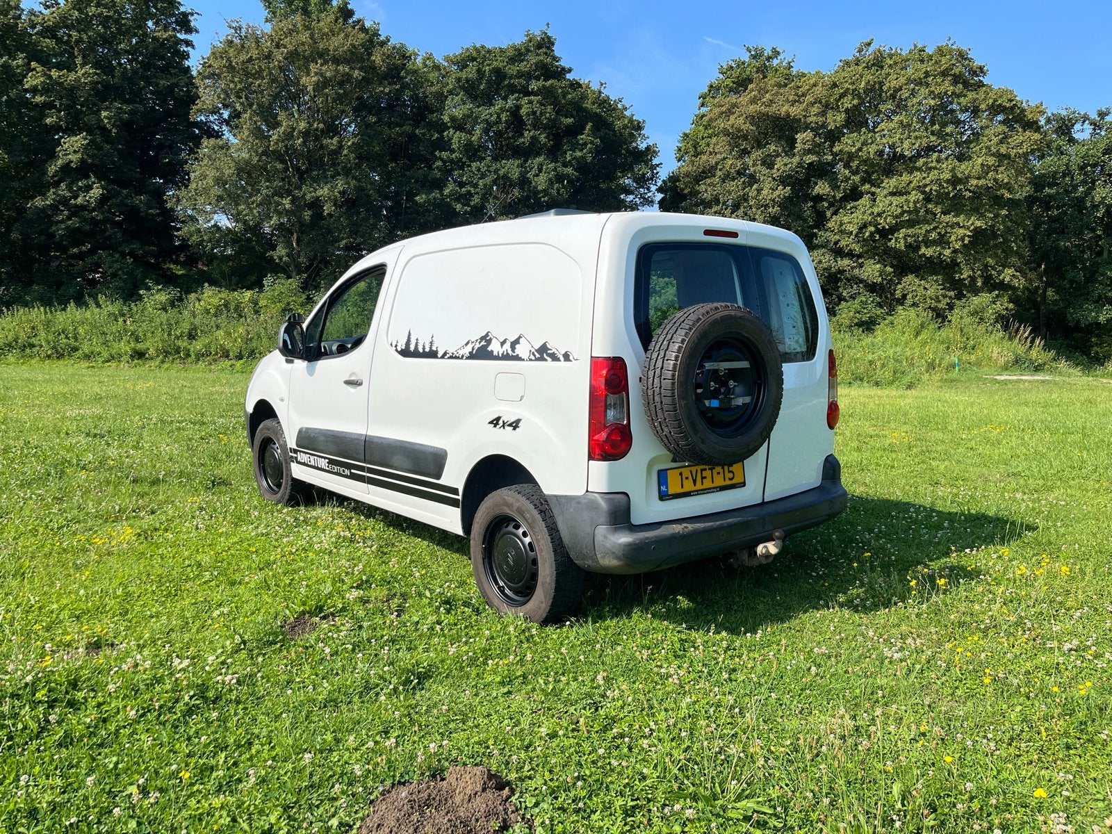 Citroën Berlingo 4x4 mini-camper 2010, Auto's, Bestelauto's, Particulier, 4x4, ABS, Airbags, Airconditioning, Alarm, Bluetooth
