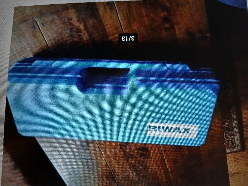 Riwax poetsmachine doos met onderdelen,nieuw, Ophalen of Verzenden