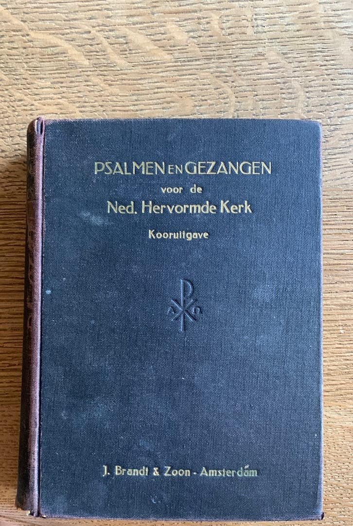 Psalmen en gezangeboek kooreditie, Ophalen of Verzenden, Gebruikt, Religie en Gospel