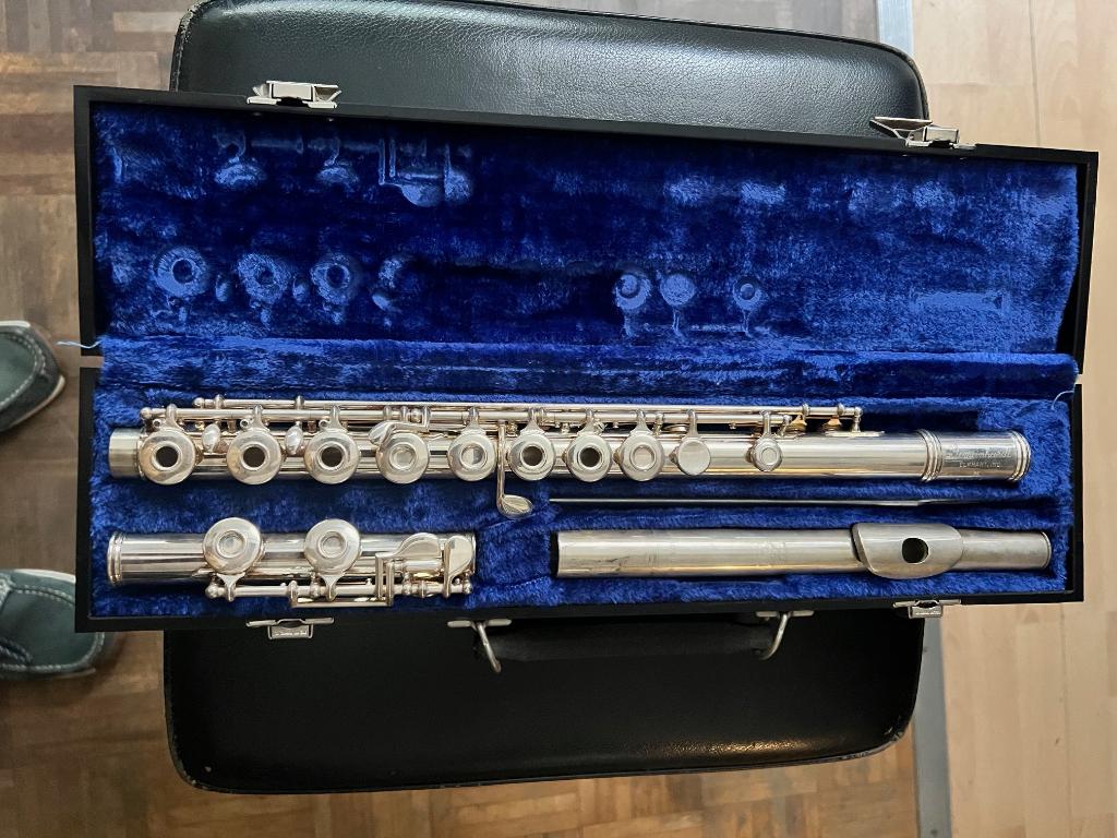 dwarsfluit, Muziek en Instrumenten, Blaasinstrumenten | Dwarsfluiten en Piccolo's, Ophalen of Verzenden, Gebruikt, Dwarsfluit