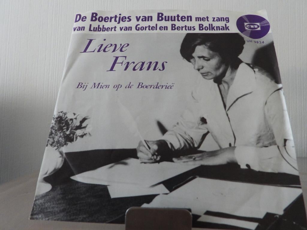 Boertjes Van Buuten – Lieve Frans/Bij mien op de boerderriee, Ophalen of Verzenden, Gebruikt, Pop