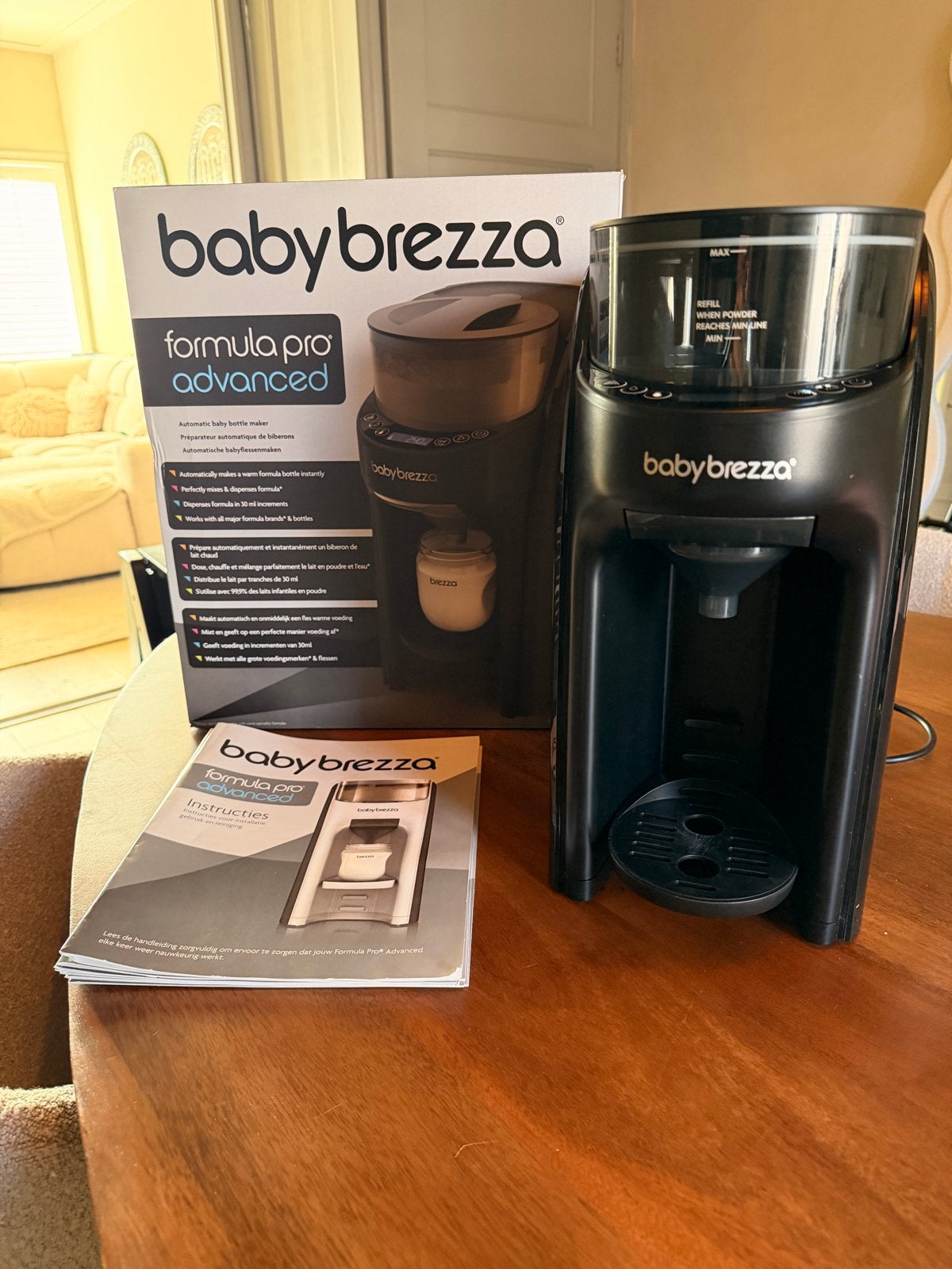 Baby Brezza Formula Pro Advanced - Zo goed als nieuw, Zo goed als nieuw, Flessenmaker, Baby Brezza, Ophalen