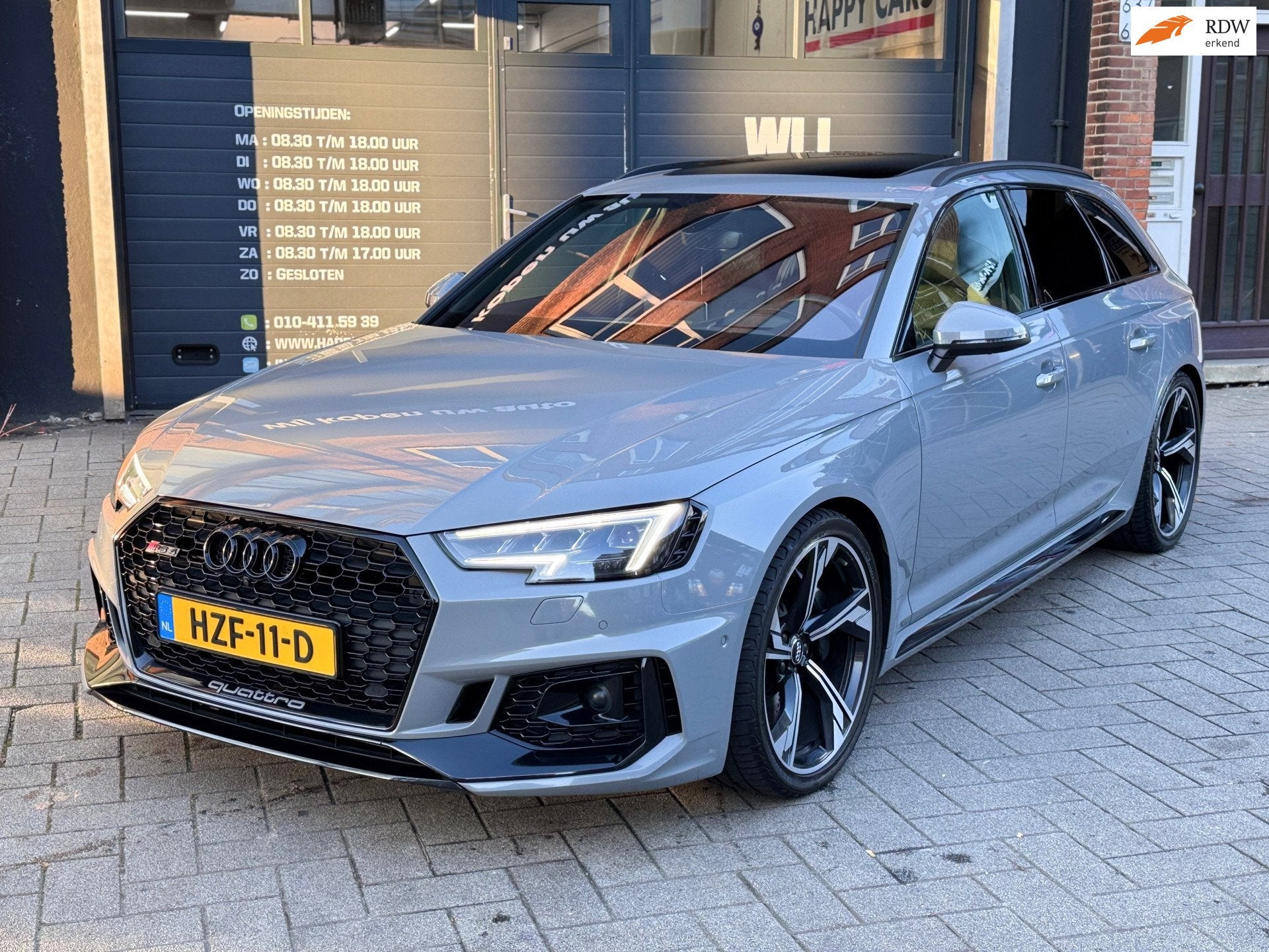 Audi RS 4 2.9 TFSI RS 4 quattro Pro Line Plus | PANO | B&O |, Auto's, Automaat, Gebruikt, Vierwielaandrijving, 450 pk