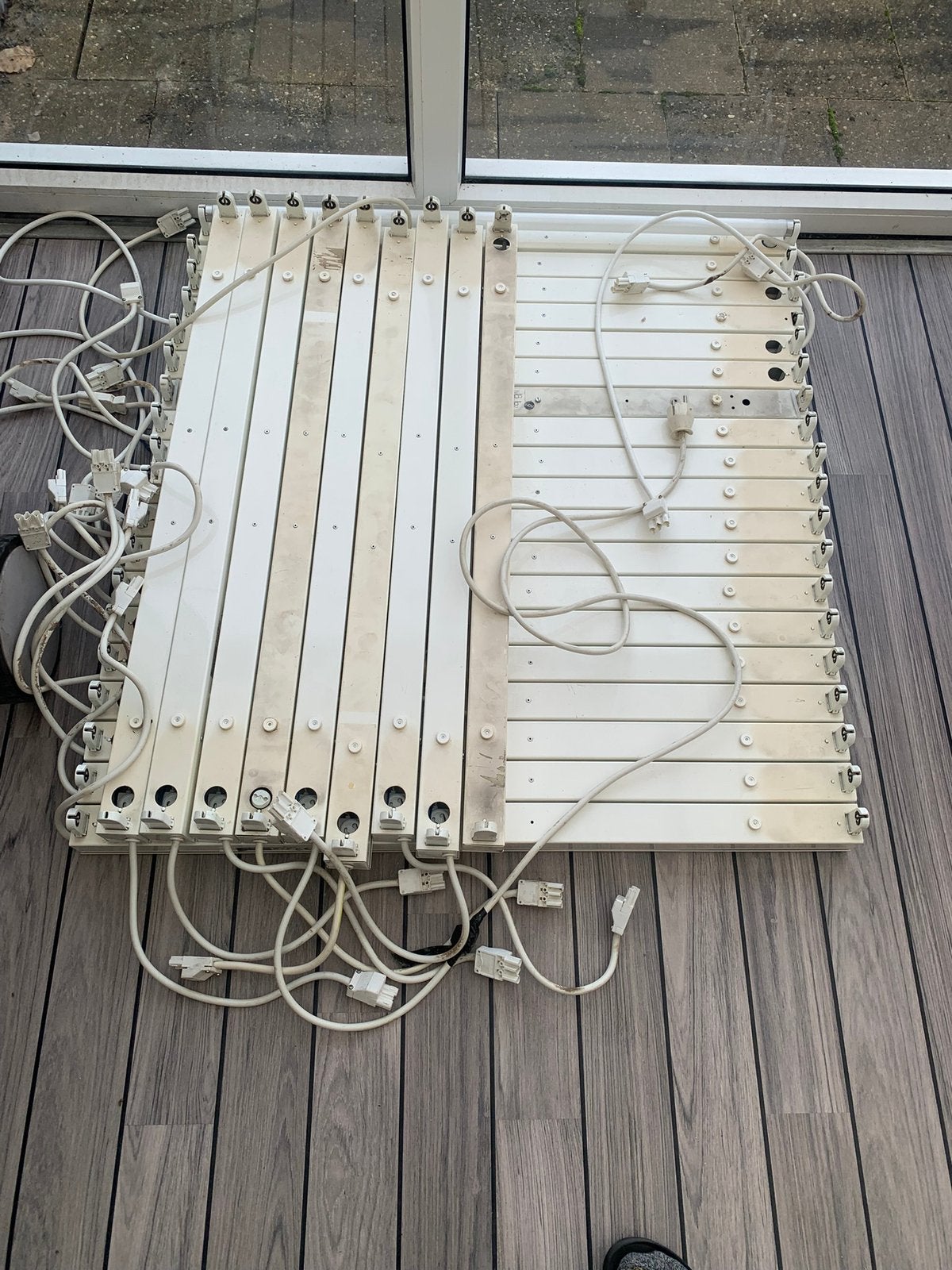 TL armaturen 90 cm, Doe-het-zelf en Verbouw, Bouwverlichting, Ophalen, Zo goed als nieuw