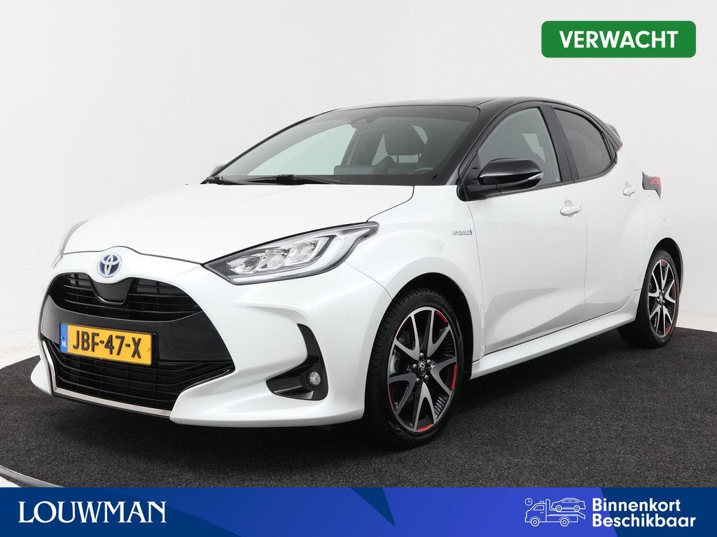 Toyota Yaris 1.5 Hybrid Executive | Bi-Tone | Half Leder |, Auto's, Toyota, 12 maanden, 450 kg, Gebruikt, Euro 6