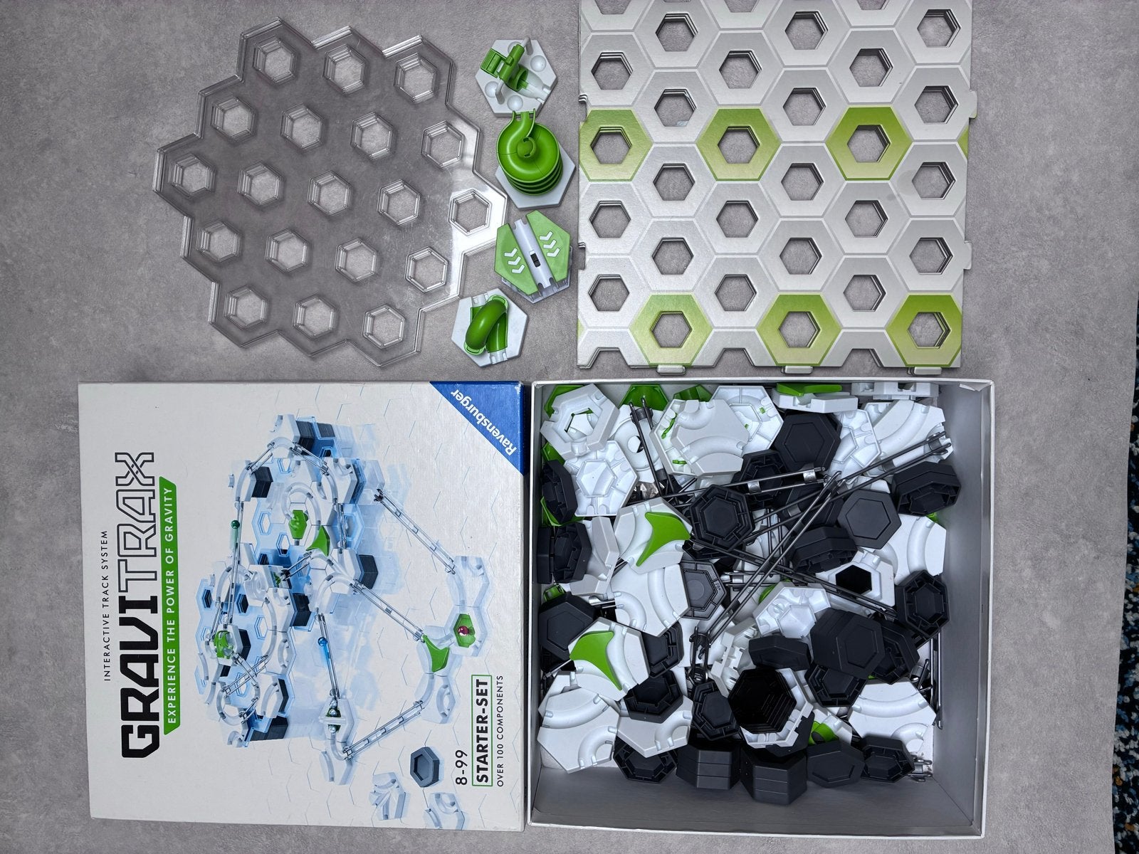 GraviTrax Starter Set met extra platen en onderdelen, Ophalen of Verzenden, Gebruikt, Bouwen