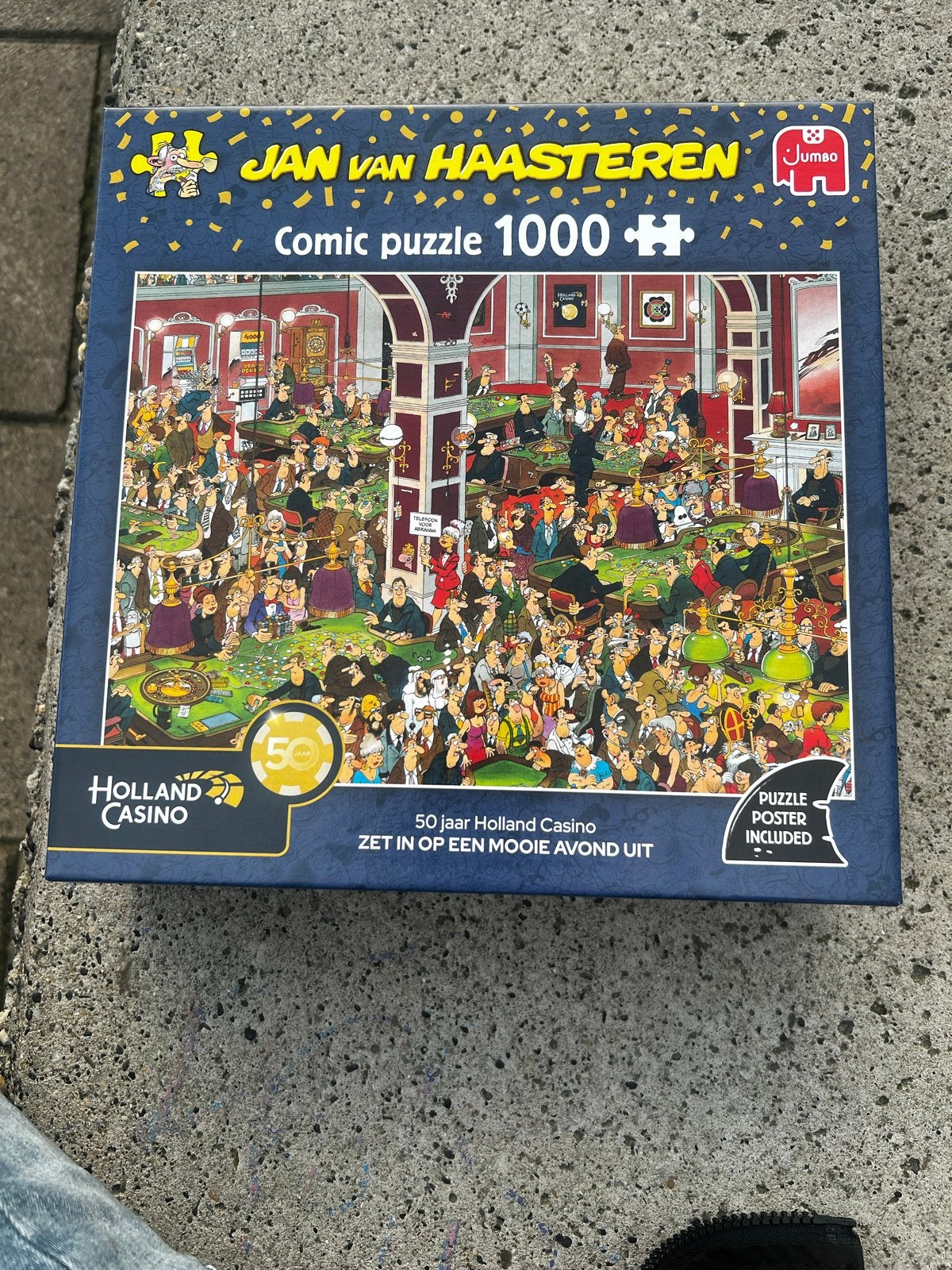 Holland Casino 50 jaar Jan van Haasteren puzzel (1000)