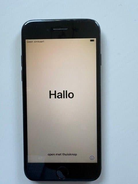 Iphone 7 Zwart, Telecommunicatie, Mobiele telefoons | Apple iPhone, Gebruikt, Zwart, 32 GB, Ophalen of Verzenden