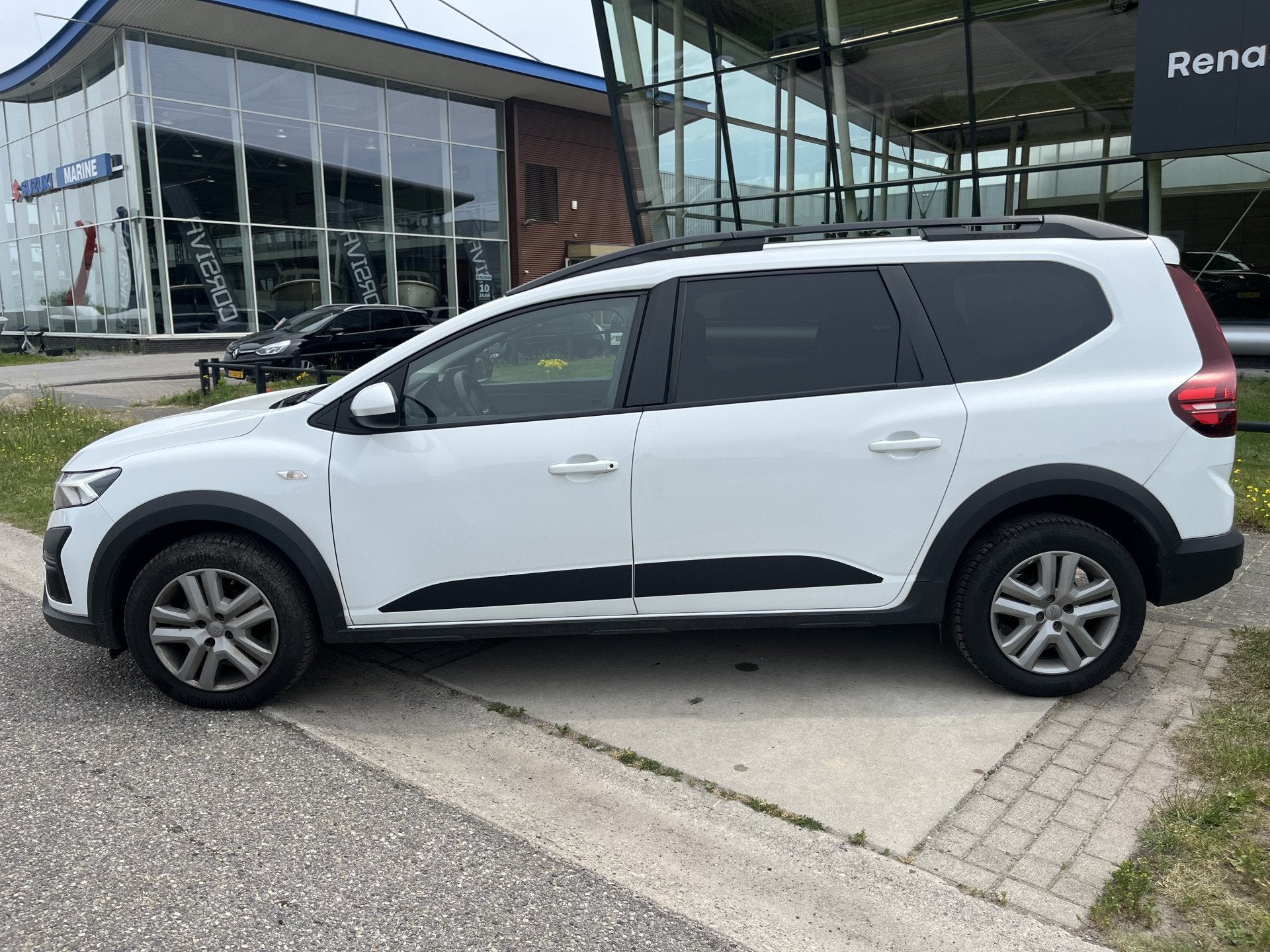 Dacia Jogger 1.0 TCe 100 ECO-G Expression / LPG-G3 / Dealer, Auto's, Voorwielaandrijving, 12 maanden, Stof, Wit