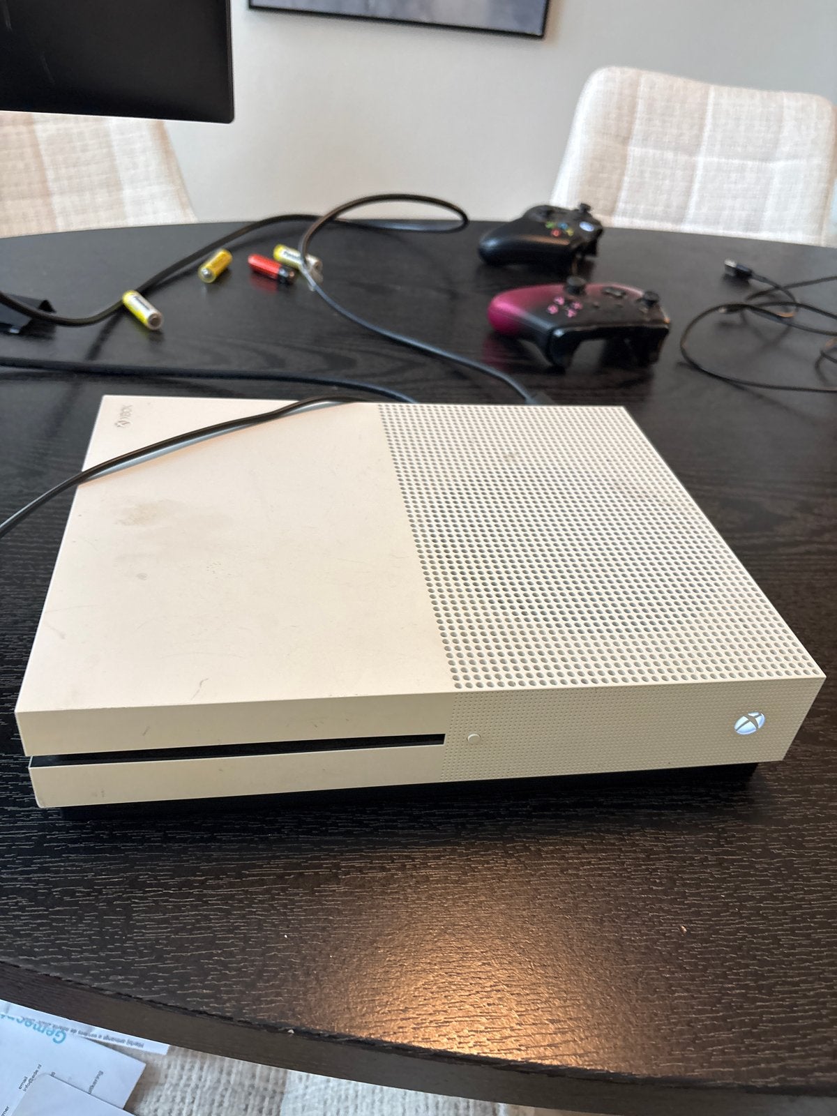 Xbox One S met 1 oude controller, Spelcomputers en Games, Ophalen, Xbox One S, Met 1 controller, 500 GB