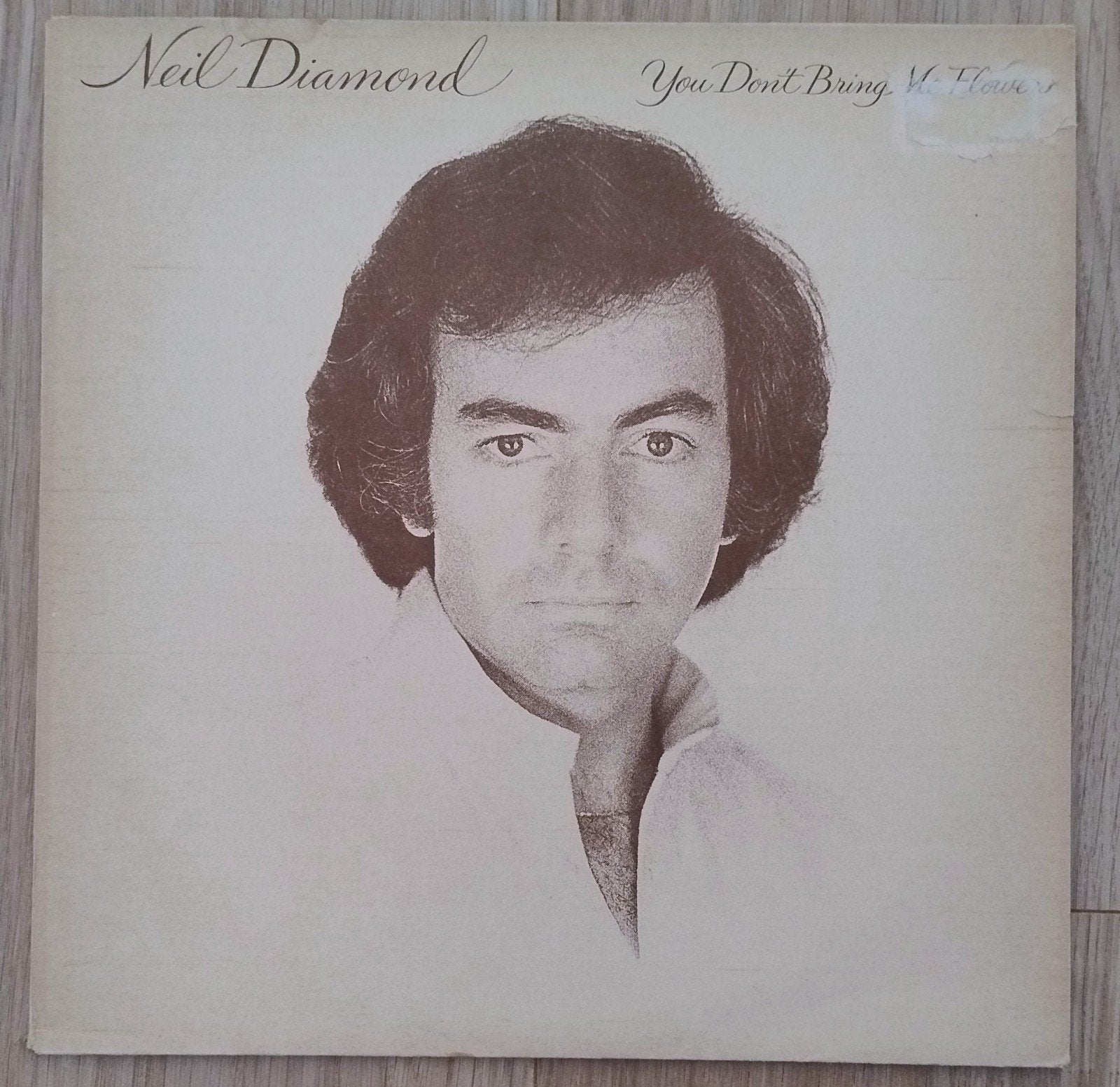 Neil Diamond - You Don't Bring Me Flowers LP (NL, 1978), LP, Gebruikt, Pop, Ophalen of Verzenden