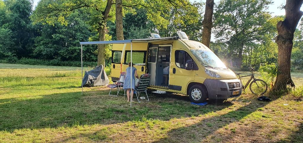 Fiat Ducato buscamper L2H2 automaat:  IN PRIJS VERLAAGD, Automaat, Chemisch toilet, Tot en met 2, Diesel