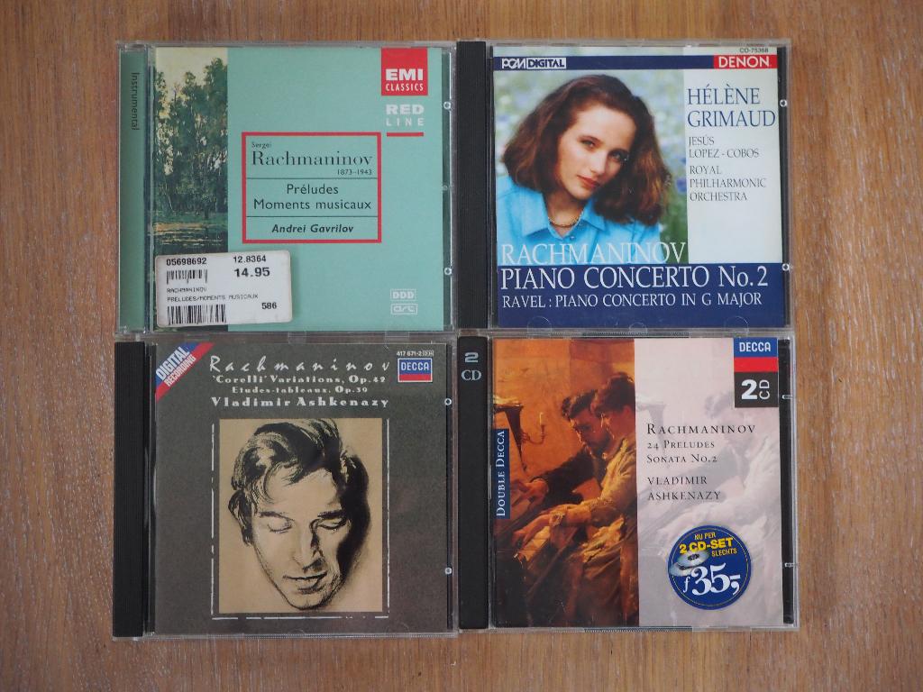 Rachmaninov cd's, Verzenden, Boxset, Zo goed als nieuw, Classicisme