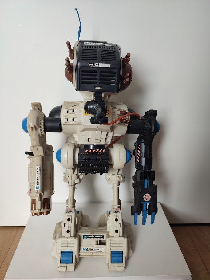 Hasbro G.I. Joe Star Brigade Armor-Bot uit 1993, Ophalen of Verzenden, Gebruikt
