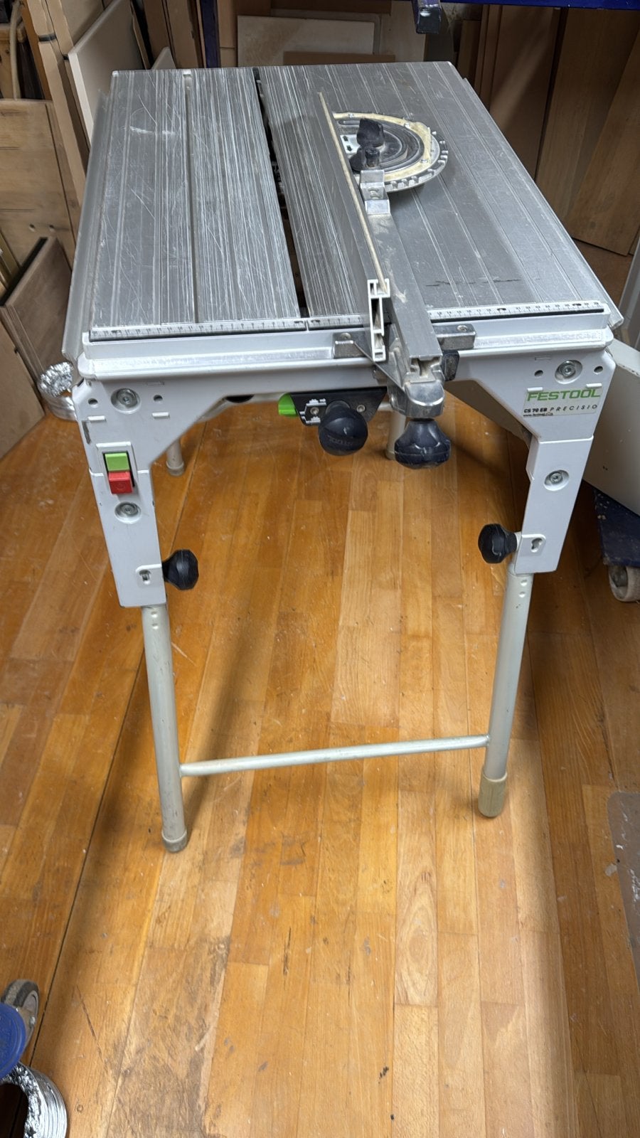 Festool CS 70 EB Precisio Tafelzaag, Ophalen, Gebruikt, Cirkelzaag, 70 mm of meer