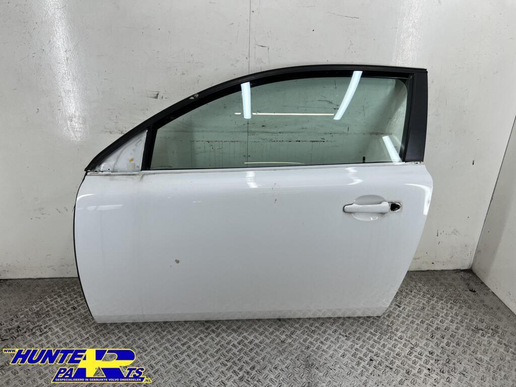 Portier L wit 614 3-deurs Volvo C30 R-Edition ('06-'12), Gebruikt, Deur, Voor, Ophalen of Verzenden