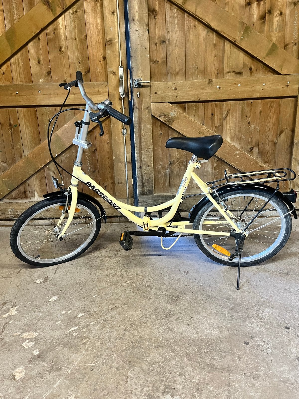 Passport Retro Vouwfiets - Compact en Stijlvol, Gebruikt, Deels opvouwbaar, Ophalen, Overige merken