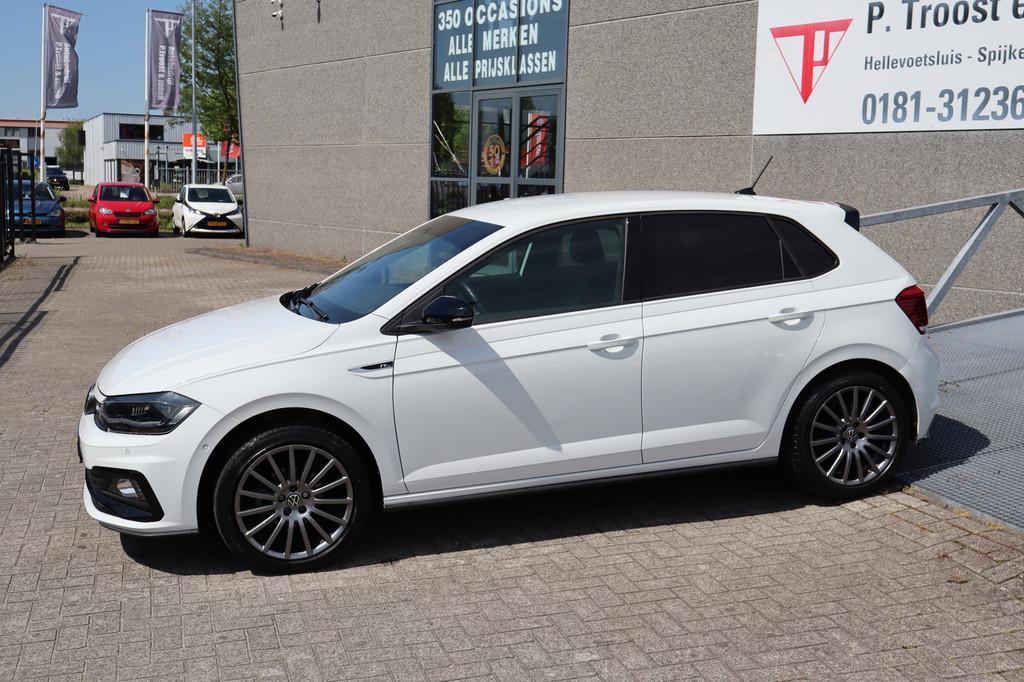 Volkswagen Polo 1.0 TSI Comfortline R-Line 2 x AUTOMAAT! App, Auto's, Volkswagen, 12 maanden, Stof, Gebruikt, 1096 kg