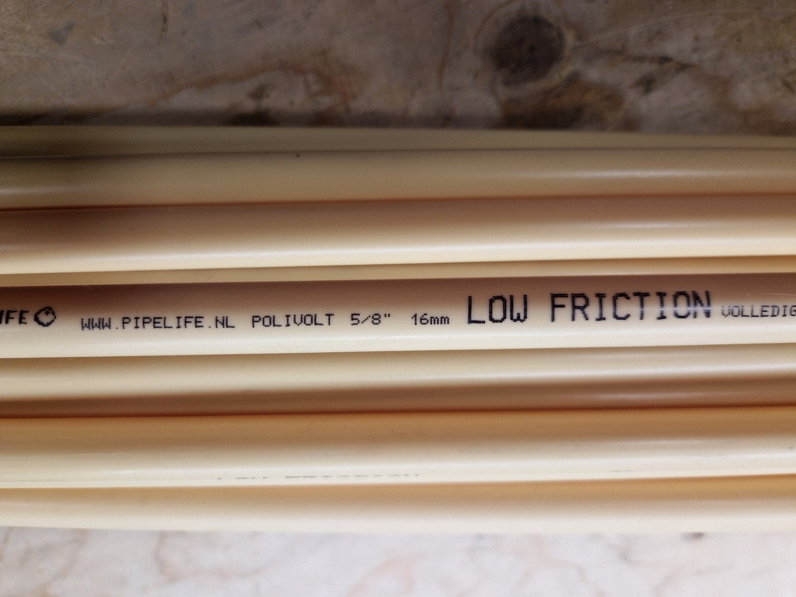pvc buis 16mm crème 19mm hostaliet 5/8 3/4 elektra bouw, Ophalen, Nieuw, Overige typen