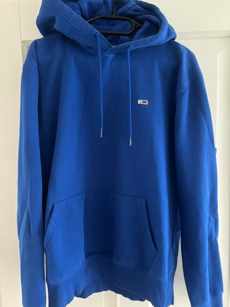 Tommy hilfiger hoody maat m, Ophalen of Verzenden, Zo goed als nieuw, Maat 38/40 (M), Blauw