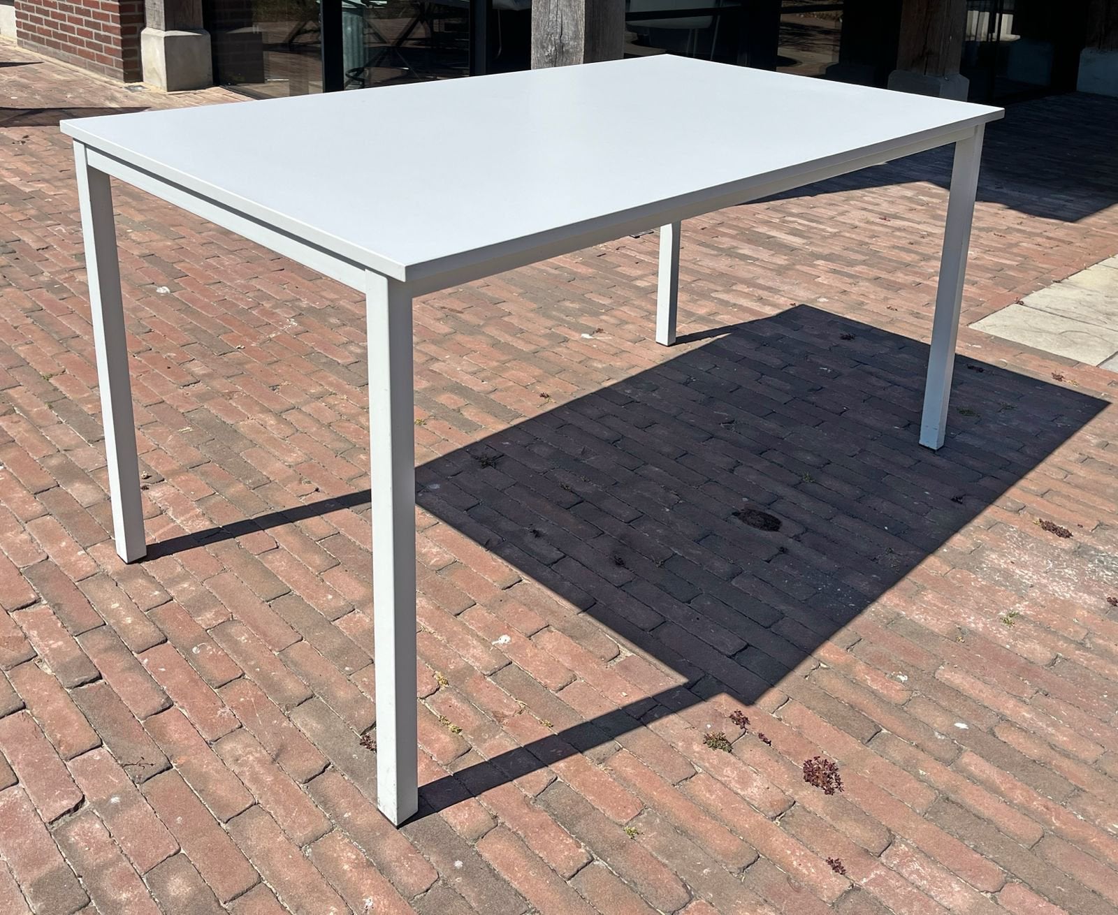 Kantoortafels / kantinetafels - set van 4, Huis en Inrichting, Tafels | Eettafels, Ophalen, Gebruikt, 50 tot 100 cm, 150 tot 200 cm