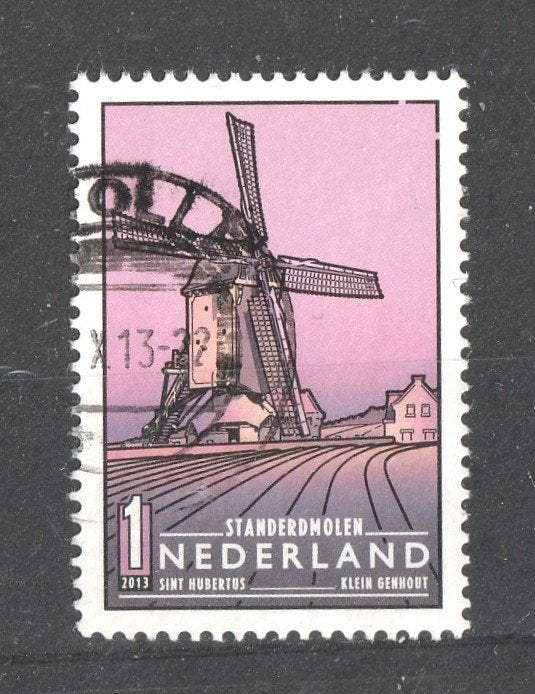 nvph 3075 Korenmolen 2013 st.Joostland, Postzegels en Munten, Postzegels | Nederland, Verzenden, Na 1940, Gestempeld