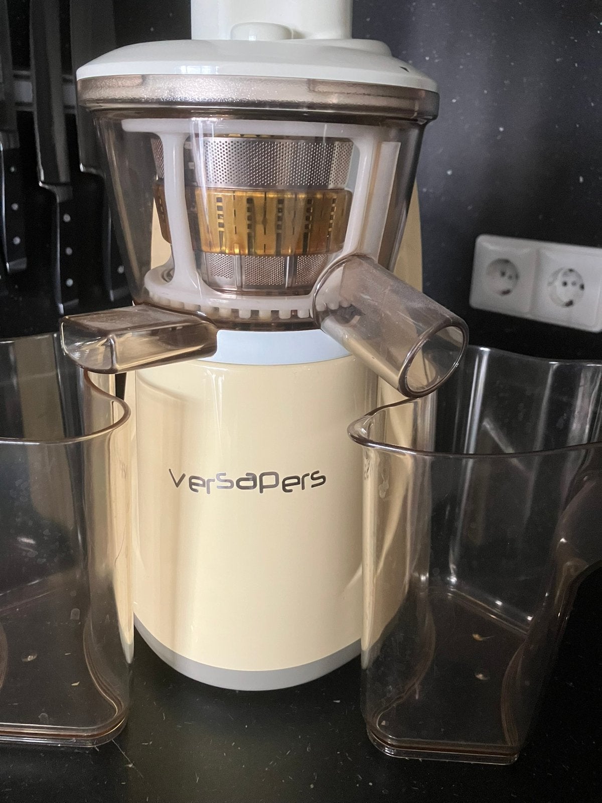 Versapers Slowjuicer HU - 100, Ophalen, Gebruikt, Elektrisch, Slowjuicer