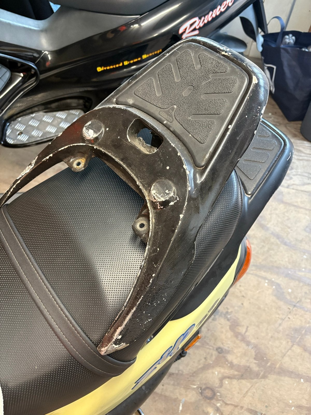 Piaggio Zip Vleugel / Handvat achter, Ophalen of Verzenden, Gebruikt, Overige typen, Piaggio
