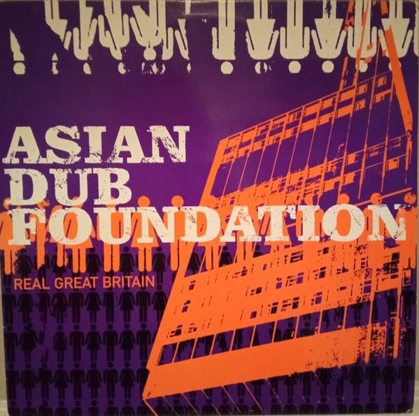 Asian Dub Foundation–Real Great Britain 2000 Drum 'n Bass 12, Originele persing, Ophalen of Verzenden, Zo goed als nieuw, 12 inch