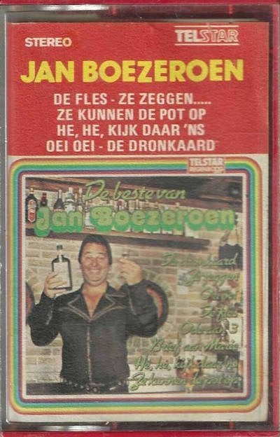 Jan Boezeroen – De Beste Van Jan Boezeroen 1979 CB487, Gebruikt, 1 bandje, Ophalen of Verzenden, Origineel