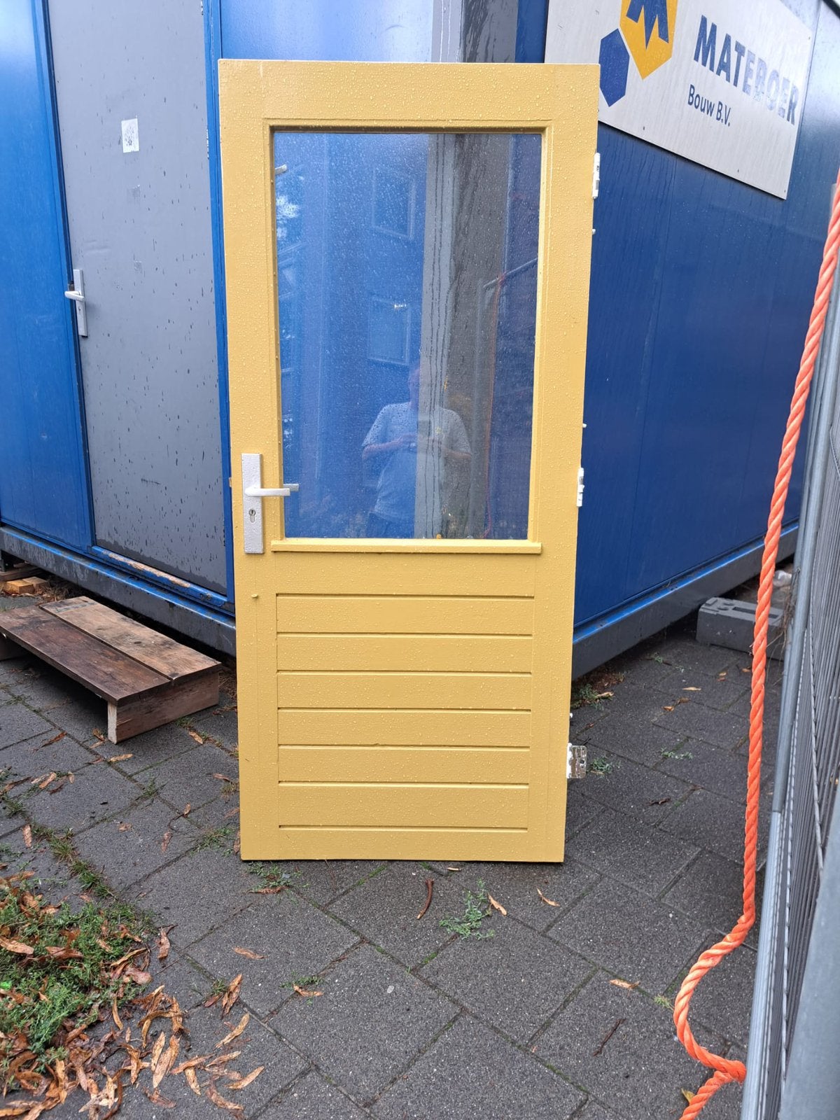 Deur, Doe-het-zelf en Verbouw, Deuren en Horren, Ophalen, Binnendeur, 200 tot 215 cm, Glas