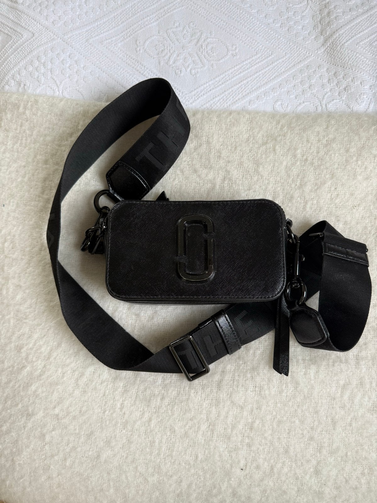 Marc Jacobs The Snapshot - Zwart, Ophalen of Verzenden, Zo goed als nieuw, Zwart, Schoudertasje